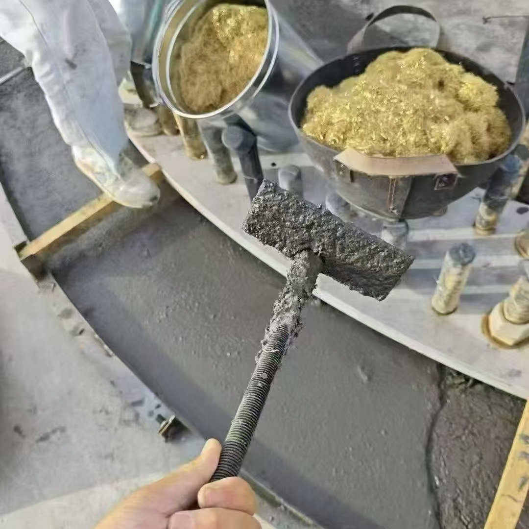 灵石C120钢纤维高强无收灌浆料 轧机压缩机汽轮机发电机锻压设备底座灌浆材料